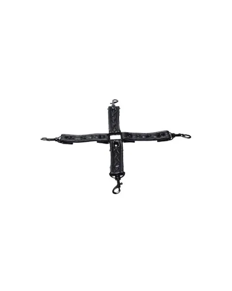 X-play Quilted Hog Tie - Black - One Size