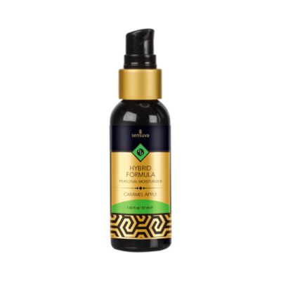 Sensuva Hybrid Personal Moisturizer Caramel Apple 2 Fl Oz Bottle
