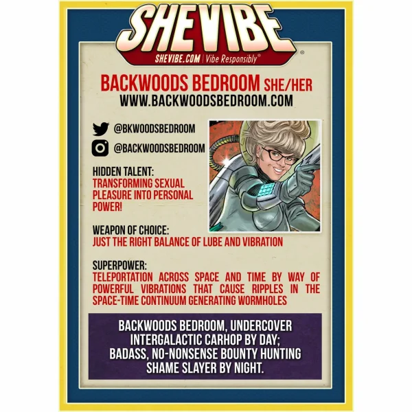 SheVibe Sex Educator Trading Card Set - Series 2