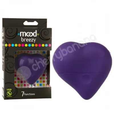 Mood Breezy Purple Vibrating Massager