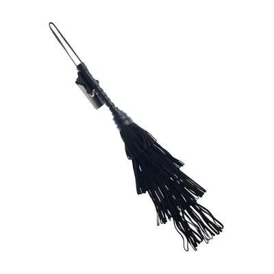 Bound X Suede Fountain Flogger With Rubber Handle