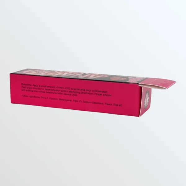 Anal-Ese Strawberry Numbing Anal Lubricant | 0.5 Oz (15ml)