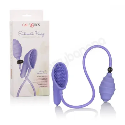 Purple Silicone Pro Vibrating Intimate Pussy Pump