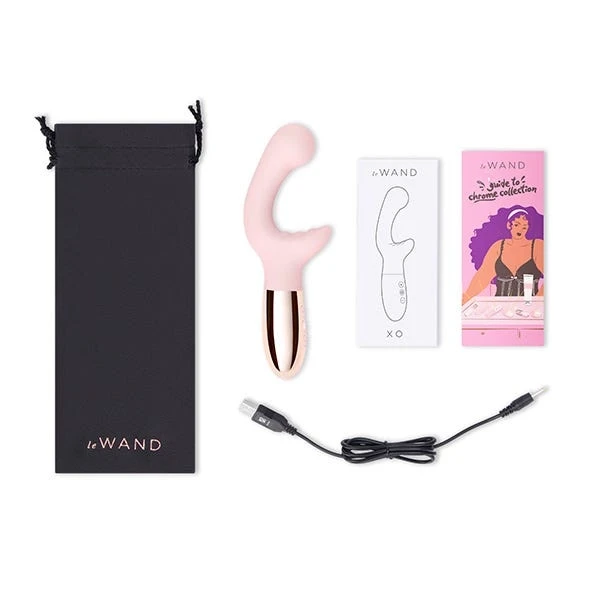 Le Wand Chrome XO Rabbit Vibrator