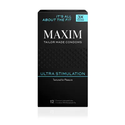 MAXIM Ultra Stimulation Condoms 12PK