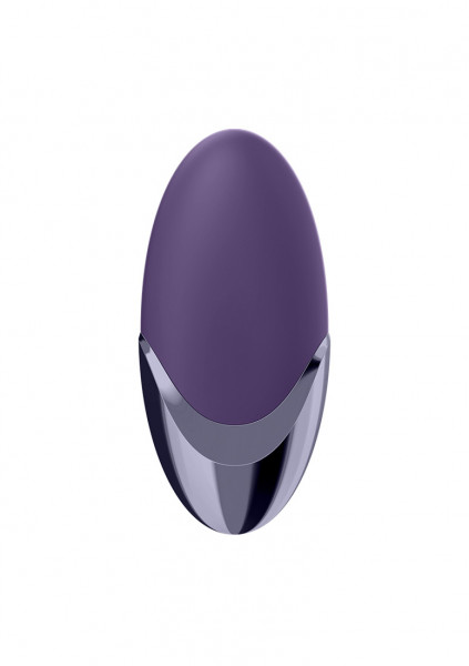 Purple Pleasure Lay-on Vibrator - Purple - Clitoral Stimulation