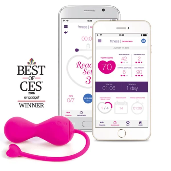 OhMiBod LOVELIFE KRUSH Smart Kegel Vibrator