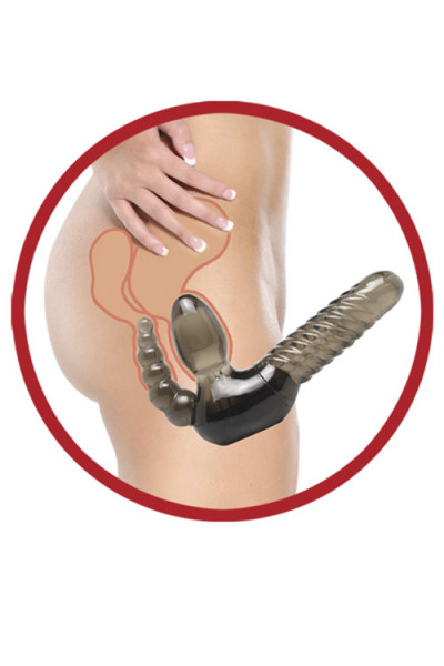 Pipedream Strapless 13" Strap-On with Anal Stimulator