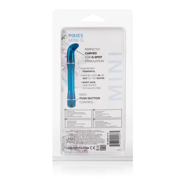 Pixies Mini G Waterproof Vibe - Blue — image 9 of 12