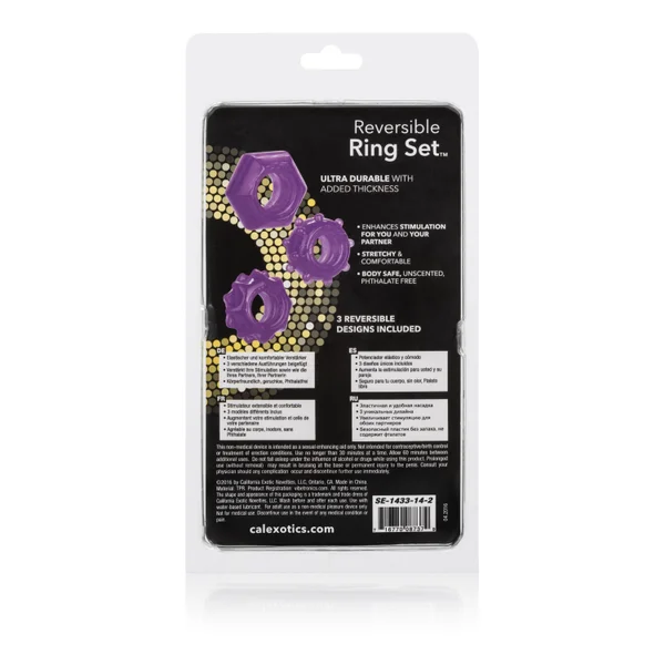 Reversible Ring Set - Purple — image 15 of 16