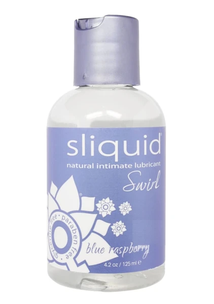 Sliquid Naturals Swirl Blue Raspberry Lubricant 4.2 fl oz