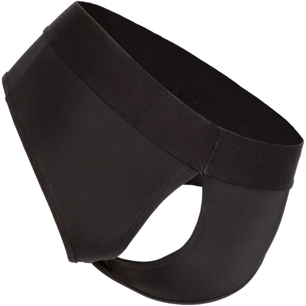 Her Royal Harness Backless Brief  Strap-On Harness by CalExotics - Small / Medium