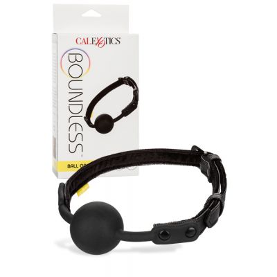 California Exotic Boundless Vegan Leather Ball Gag