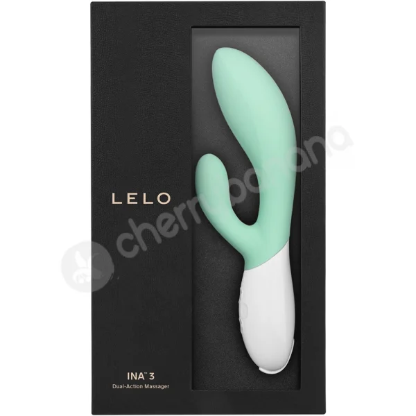 Lelo Ina 3 Seaweed 10 Function Powerful Rabbit Vibrator