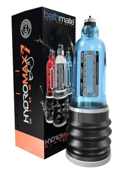 Bathmate Hydromax 7 Wide Boy Penis Pump Blue 5 inches to 7 inches