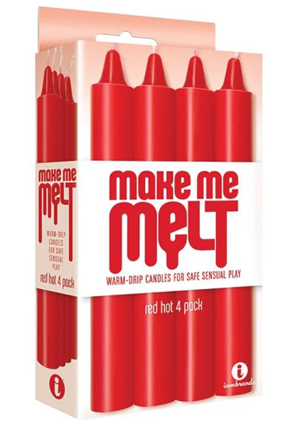 BDSM drip candles in Red