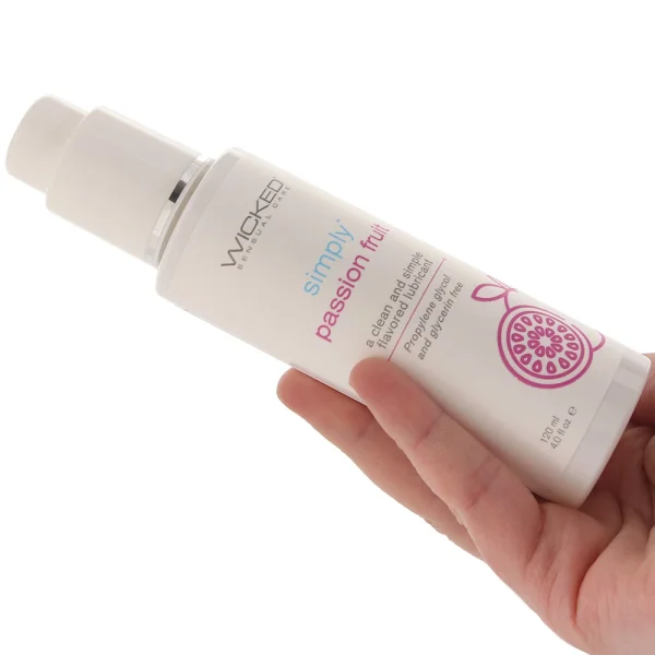 Simply Aqua Water Based Personal Lubricant - Passion Fruit 4 fl oz