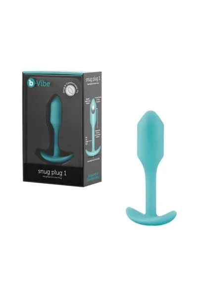 B-vibe Snug Plug 1 - Black