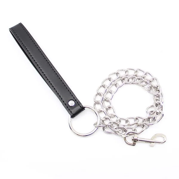 Love In Leather Faux-Leather Padded Collar