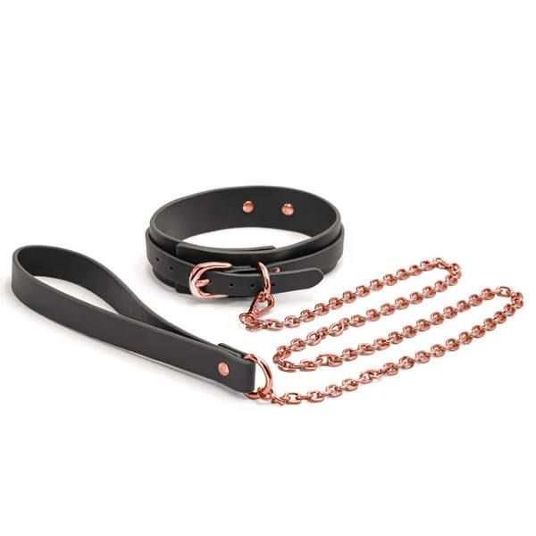 Bondage Couture Black Collar and Leash