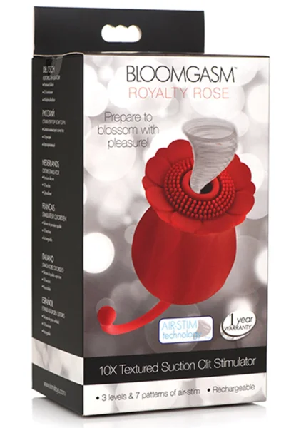 Bloomgasm Royalty Rose Suction Clit Stimulator