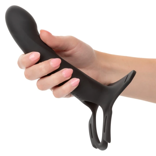 Boundless Multi-Purpose Harness With Rechargeable Vibrating Silicone Probe By CalExotics
