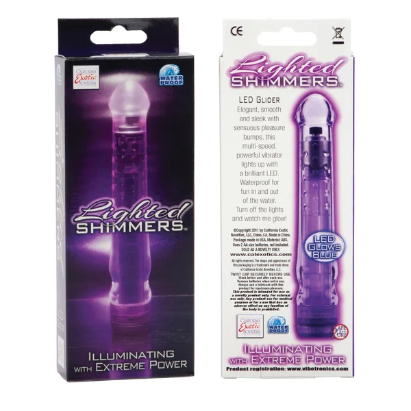Lighted Shimmers Led Gliders - Purple — image 8 of 10