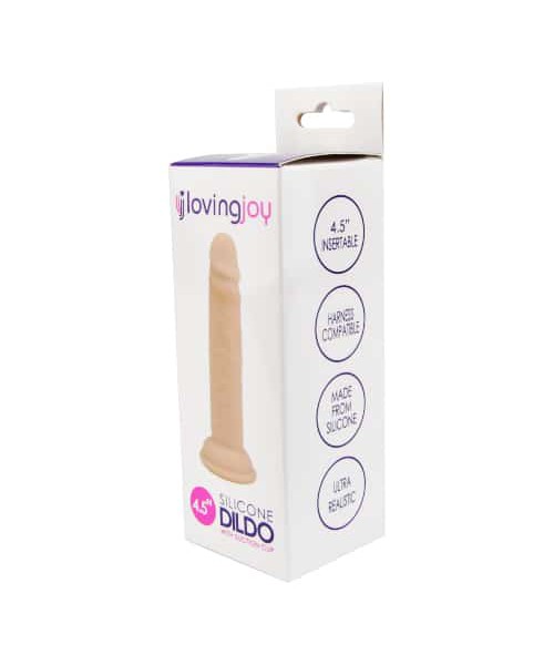 Loving Joy 4.5 Inch Silicone Dildo
