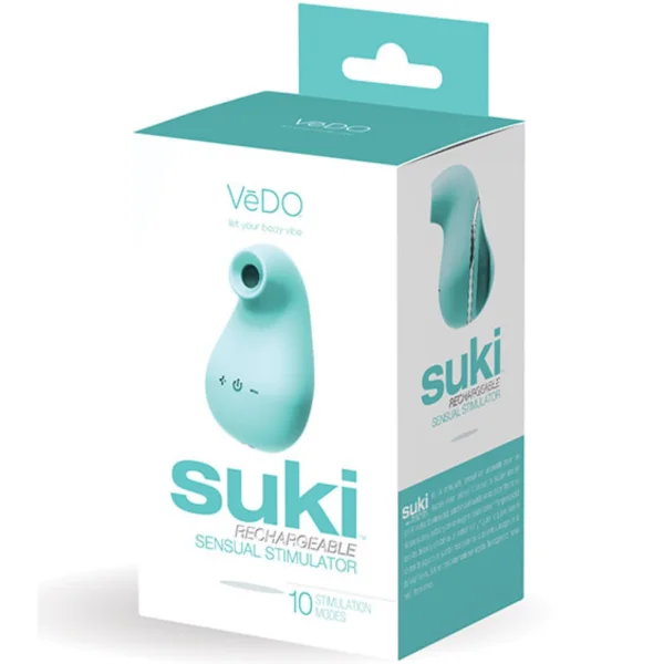 Rechargeable Vibrating Air Pulse Clit Stimulator