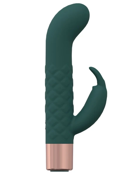 Shots Toys Devotion 5.6" Mini Rabbit Vibrator with Clitoral Tickler