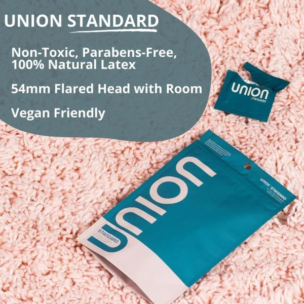 Union "Standard" Lubricated Condoms | Premium Vegan