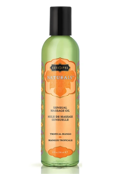 Kama Sutra Naturals Massage Oils Tropical Mango 8 fl oz