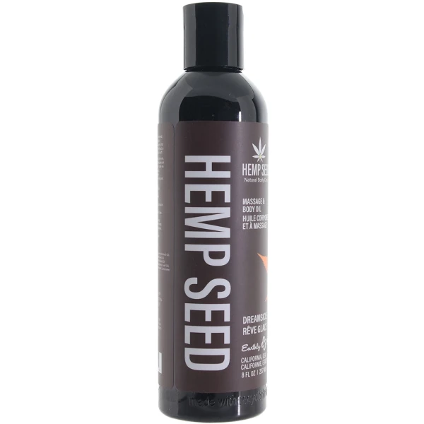 Hemp Seed Massage Oil 8oz/236ml