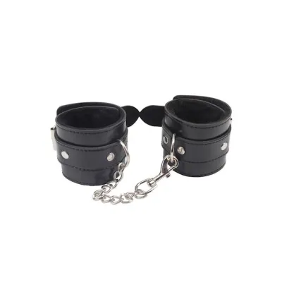 Obey Me Leather Hand Cuffs