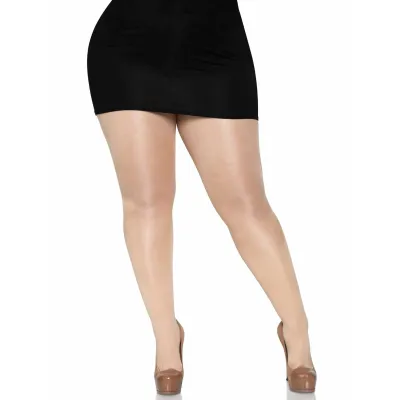 Suki Plus Sheer Tights Queen Nude