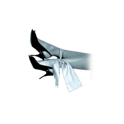Fetish Fantasy Series Limited Edition Grey Silk Ties Grey