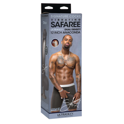 Doc Johnson Signature Cocks ULTRASKYN 12 Safaree Samuels Anaconda