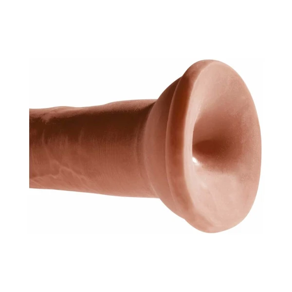 King Cock Plus 8 In. Triple Density Cock Brown