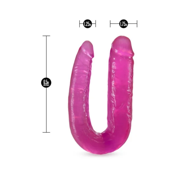 B Yours Double Headed Dildo Pink