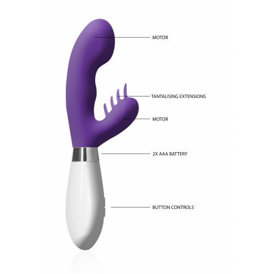 Ares Purple Best Silicone Vibrator