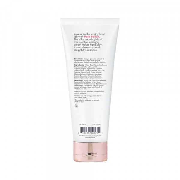 Cgc Pole Polish Kissable Massage Cream Not So Vanilla 4oz