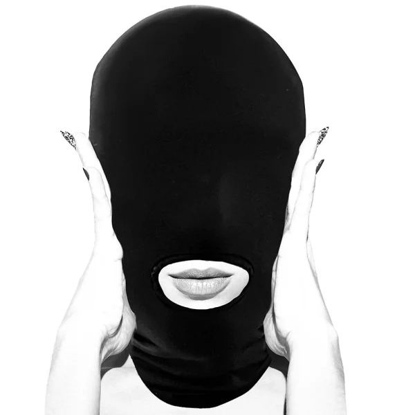 Ouch Submission Mask with Open Mouth