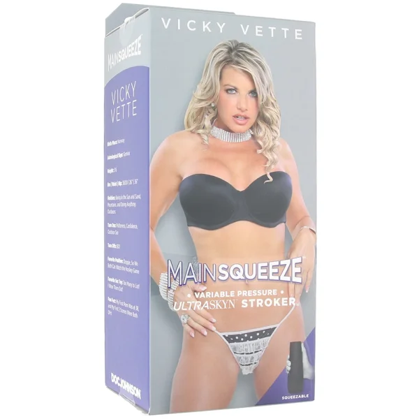 Main Squeeze Vicky Vette Penis Masturbator by Doc Johnson
