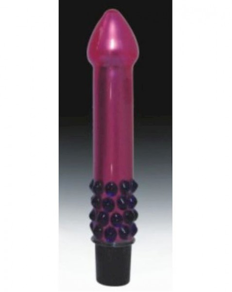 Pink Classic Gems Vibrator - Pink/blue - One Size
