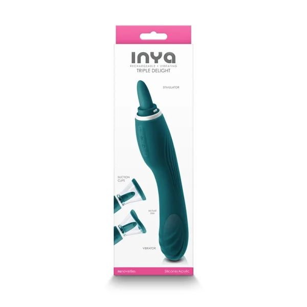 Inya Triple Delight Sucking Tongue Vibrator