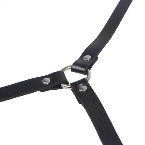 Bondara Siren Compliance PU Garter Body Harness