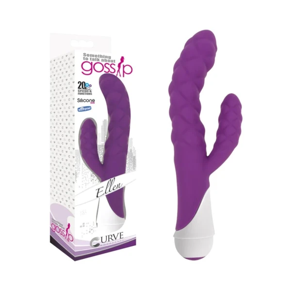 Gossip Ellen Silicone Rabbit Vibrator