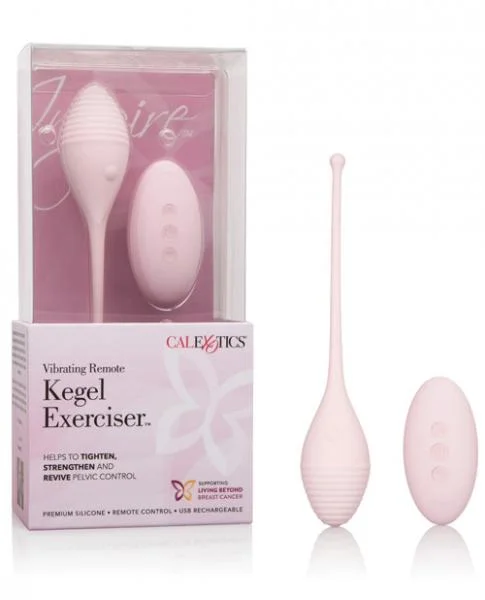 Inspire Vibrating Remote Kegel Exerciser Pink