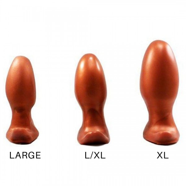 SquarePegToys® Egg Plugs SuperSoft Silicone Butt Plugs 6 Sizes