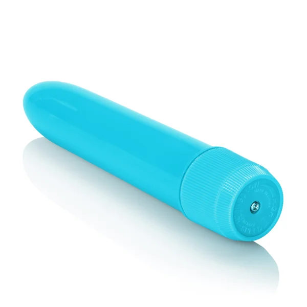 Mini Neon Multi-Speed Vibe 4.5 Inches - Blue — image 10 of 10